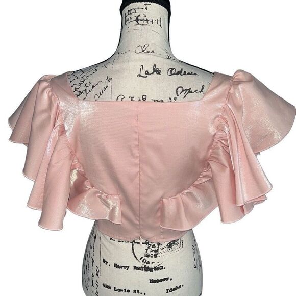 Ontwelth pink crop top medium - Picture 2 of 7